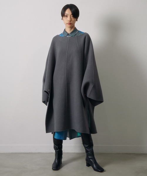 JANESMITH（ジェーンスミス）の「JANESMITH ジェーンスミス / SQUARE TOE LONG BOOTS スクエアトゥロングブーツ / 21WSHO-#941L（ブーツ・レディース・キナリ/ブラック・36/37/38）」の3枚目の写真