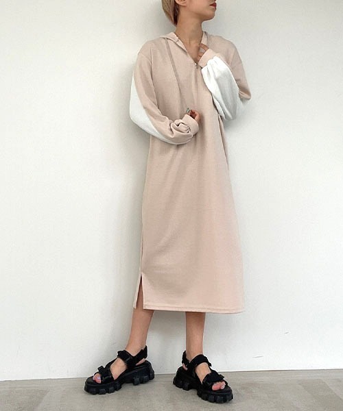 セール Zozotown限定商品 ホッピー ルーズ ドレス ワンピース Amail アマイル のファッション通販 Zozotown