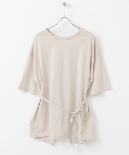 ITEMS URBANRESEARCH（アイテムズ アーバンリサーチ）の「2WAYバックオープンプルオーバー（Tシャツ/カットソー・レディース・スミクロ/ピンク系その他/グレー系その他・FREE）」の18枚目の写真