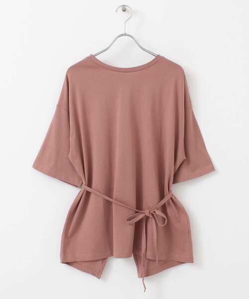 ITEMS URBANRESEARCH（アイテムズ アーバンリサーチ）の「2WAYバックオープンプルオーバー（Tシャツ/カットソー・レディース・スミクロ/ピンク系その他/グレー系その他・FREE）」の20枚目の写真