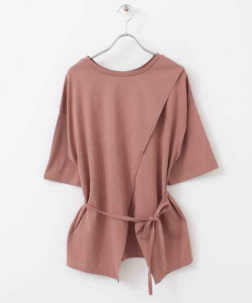 ITEMS URBANRESEARCH（アイテムズ アーバンリサーチ）の「2WAYバックオープンプルオーバー（Tシャツ/カットソー・レディース・スミクロ/ピンク系その他/グレー系その他・FREE）」の21枚目の写真