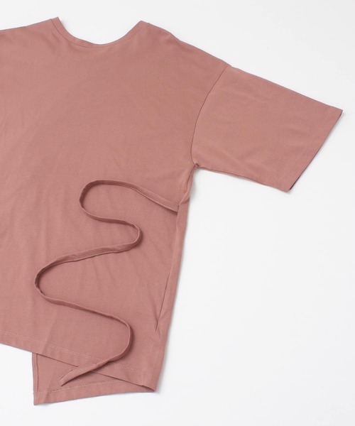 ITEMS URBANRESEARCH（アイテムズ アーバンリサーチ）の「2WAYバックオープンプルオーバー（Tシャツ/カットソー・レディース・スミクロ/ピンク系その他/グレー系その他・FREE）」の22枚目の写真