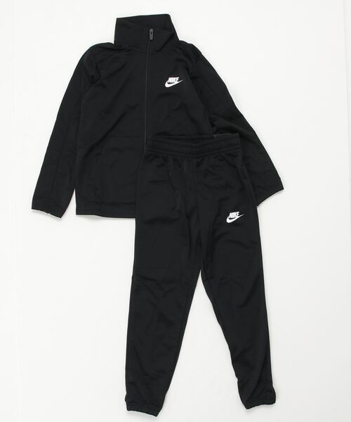 NIKE（ナイキ）の「ナイキ スポーツウェア ジュニアトラックスーツ / セットアップ / Nike Sportswear Big Kids' Tracksuit<130-170cm 展開>（セットアップ・キッズ・ブラック/ブラック系その他2/レッド/ネイビー/ブラック系その他3/パープル系その他/アッシュグレー・L/M/XS/XL/S/130/140/150/160/170）」の15枚目の写真