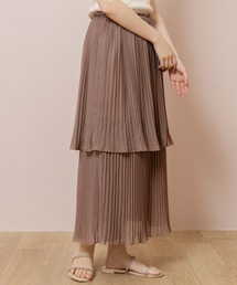 flower | ダブルプリーツスカート(スカート)