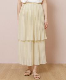 flower | ダブルプリーツスカート(スカート)