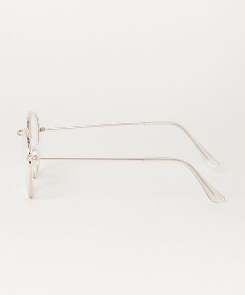 WEGO（ウィゴー）の「WEGO/クリアリムメタルアイウェア（サングラス・メンズ・その他1/その他3/その他2・FREE）」の4枚目の写真