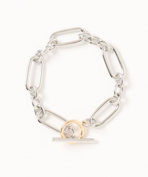 LOWRYS FARM(ローリーズファーム)の「ボリュームチェーンブレスレット 949866(ブレスレット・レディース・シルバー/ゴールド・FREE)」の2枚目の写真