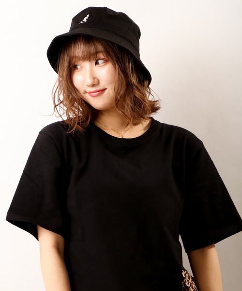 KANGOL（カンゴール）の「Washed Bucket ウォッシュドバケットハット（ハット・メンズ・ベージュ/ダークグリーン/ネイビー/ブラック/ホワイト/カーキ/ホワイト系その他・M/L/XL）」の19枚目の写真