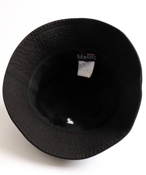 KANGOL（カンゴール）の「Washed Bucket ウォッシュドバケットハット（ハット・メンズ・ベージュ/ダークグリーン/ネイビー/ブラック/ホワイト/カーキ/ホワイト系その他・M/L/XL）」の15枚目の写真