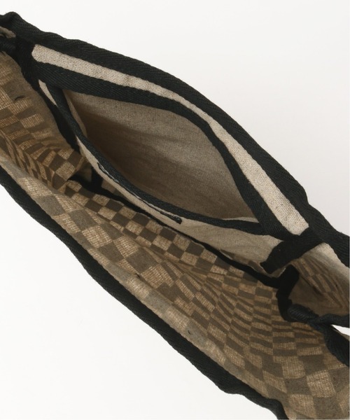 plage（プラージュ）の「Flag check バッグ◆（トートバッグ・レディース・ブラック・FREE）」の7枚目の写真