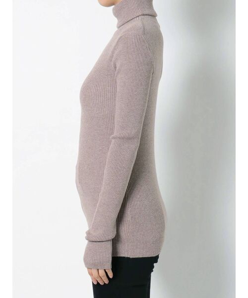 LAGUNAMOON（ラグナムーン）の「ベーシックリブタートルネックプルオーバー（ニット/セーター・レディース・アイボリー/ブラック/マスタード/モカ・FREE）」の18枚目の写真