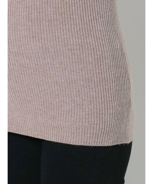 LAGUNAMOON（ラグナムーン）の「ベーシックリブタートルネックプルオーバー（ニット/セーター・レディース・アイボリー/ブラック/マスタード/モカ・FREE）」の13枚目の写真