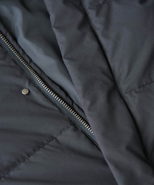 ROPE' PICNIC（ロペピクニック）の「ショールフードミドルダウンコート（ダウンジャケット/コート・レディース・ブラック/ダークブラウン・38/40）」の13枚目の写真