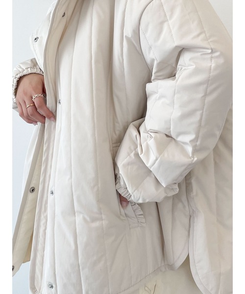 SLURR（スラ―）の「3wayボアミックスブルゾン（ブルゾン・レディース・アイボリー/ベージュ・FREE）」の17枚目の写真