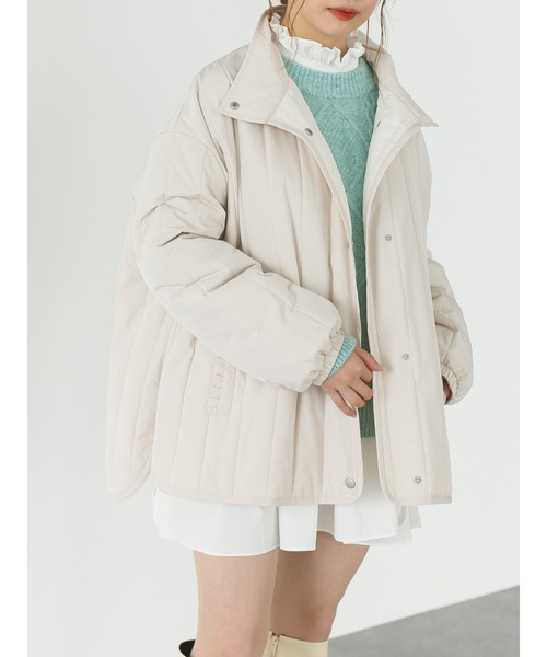 SLURR（スラ―）の「3wayボアミックスブルゾン（ブルゾン・レディース・アイボリー/ベージュ・FREE）」の20枚目の写真