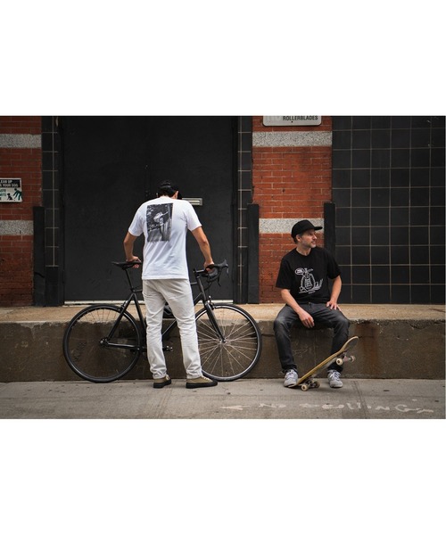 JOURNAL STANDARD（ジャーナルスタンダード）の「Vulture【HHF / ハロルド・ハンター 】RAIL（Tシャツ/カットソー・メンズ・ホワイト/ブラック・MEDIUM/LARGE/X-LARGE）」の14枚目の写真
