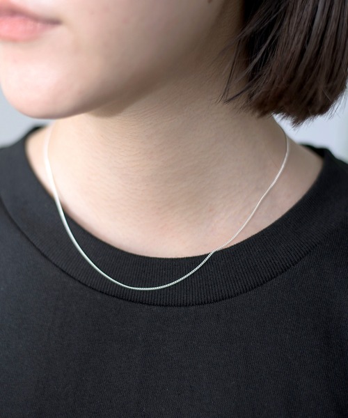 SETUP7(セットアップセブン)の「【SETUP7】シルバーチェーンネックレス STYLE-B NKS(ネックレス・レディース・シルバー/シルバー系その他3/シルバー系その他・FREE)」の1枚目の写真