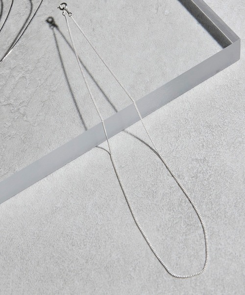 SETUP7(セットアップセブン)の「【SETUP7】シルバーチェーンネックレス STYLE-B NKS(ネックレス・レディース・シルバー/シルバー系その他3/シルバー系その他・FREE)」の7枚目の写真