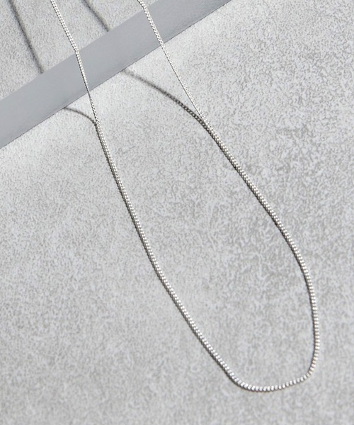 SETUP7(セットアップセブン)の「【SETUP7】シルバーチェーンネックレス STYLE-B NKS(ネックレス・レディース・シルバー/シルバー系その他3/シルバー系その他・FREE)」の8枚目の写真
