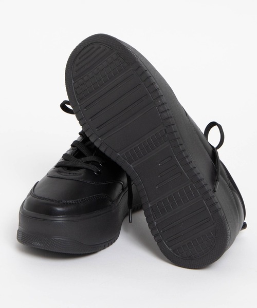 WEGO（ウィゴー）の「WEGO/ライトソールスニーカー（スニーカー・レディース・ホワイト/ブラック・SMALL/MEDIUM/LARGE）」の7枚目の写真