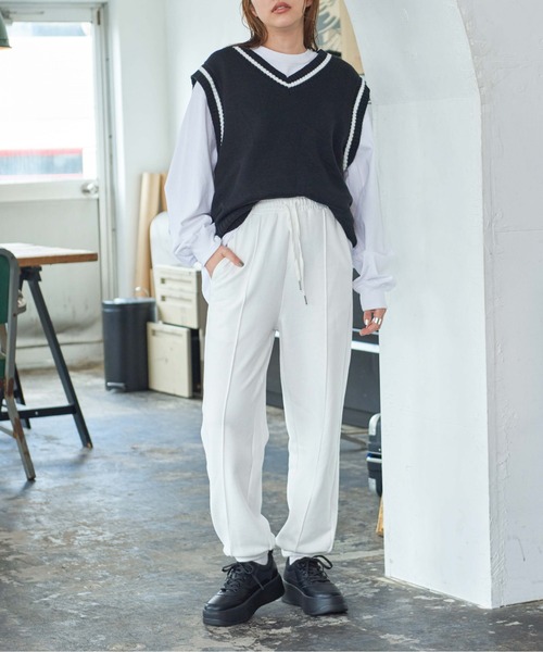 WEGO（ウィゴー）の「WEGO/ライトソールスニーカー（スニーカー・レディース・ホワイト/ブラック・SMALL/MEDIUM/LARGE）」の11枚目の写真