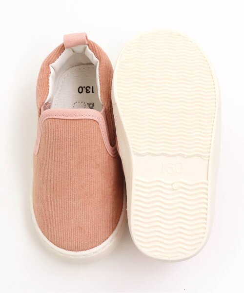 Ampersand（アンパサンド）の「バラエティースリッポン（スリッポン・キッズ・アイボリー/キャメル/ブラック/ダークブラウン/ピンク/グリーン・13/17/18/20/14/16/19/15 ）」の12枚目の写真