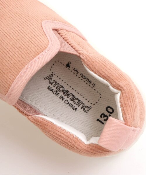 Ampersand（アンパサンド）の「バラエティースリッポン（スリッポン・キッズ・アイボリー/キャメル/ブラック/ダークブラウン/ピンク/グリーン・13/17/18/20/14/16/19/15 ）」の8枚目の写真