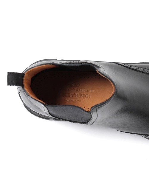 MEN'S BIGI（メンズビギ）の「【HIROSHI TSUBOUCHI×MEN'S BIGI】 サイドゴアブーツ　made in japan（ブーツ・メンズ・ブラック・01/02/03）」の11枚目の写真