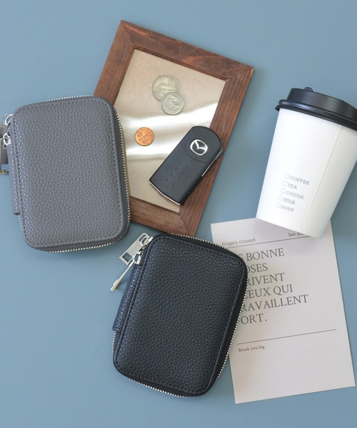 ALTROSE(アルトローズ)の「スマートキー 2個 ダブル スマートキーケース アゲート(キーケース/キーアクセサリー・レディース・ブラック/ブラウン/ブルー/グレー/チャコール/ミント/ピンク・FREE)」の13枚目の写真