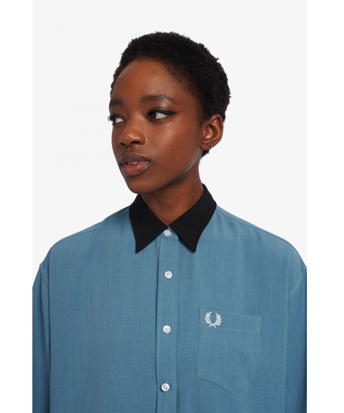 FRED PERRY（フレッドペリー）の「Oversized Shirt Dress