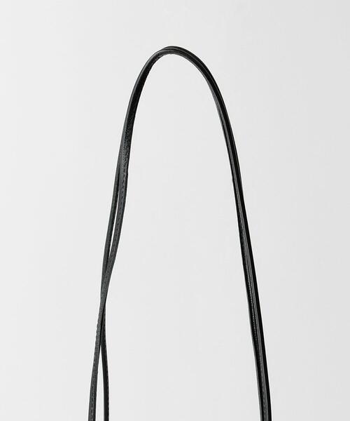 MARROW（マロウ）の「＜MARROW（マロウ）＞ROUND BOTTOM バッグ（ショルダーバッグ・レディース・オフホワイト/ブラック・FREE）」の3枚目の写真