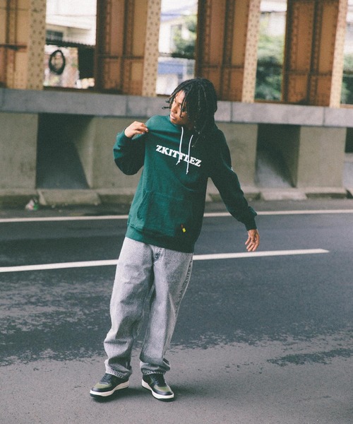 Back Channel(バックチャンネル)の「WASHED BAGGY DENIM(デニムパンツ・メンズ・ブラック/ブルー・MEDIUM/LARGE/X-LARGE)」の17枚目の写真