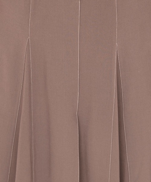 WILLSELECTION（ウィルセレクション）の「配色ステッチバックリボンジャンパースカート（ジャンパースカート・レディース・カーキ/ベージュ/ネイビー・MEDIUM）」の10枚目の写真