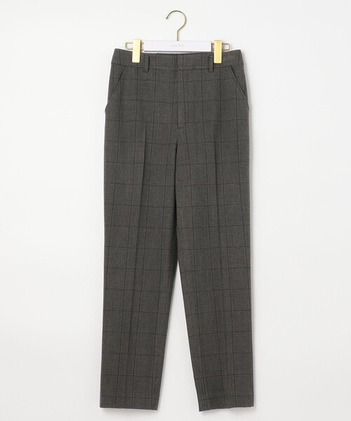 ANY SIS(エニィスィス)の「【蓄熱効果】サーモトロン 2WAYストレッチ テーパードパンツ(チェック柄)(その他パンツ・レディース・ネイビー系5/グレー系5・1/2/3)」の12枚目の写真