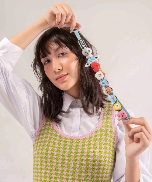 BT21（ビーティーイシビル）の「MELISSA KEYRING + BT21 / メリッサ