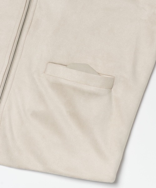 SENSE OF PLACE by URBAN RESEARCH(センスオブプレイスバイアーバンリサーチ)の「エコスエードベスト(その他アウター・メンズ・ブラック/ライトベージュ・MEDIUM/LARGE)」の19枚目の写真