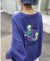 Candy Stripper | PLEASANT INVADER ニット(ニット/セーター)