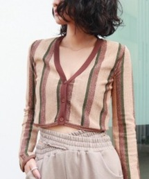 FIG&VIPER | ラメストライプニットTOP(ニット/セーター)