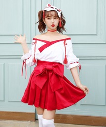 Malymoon（マリームーン）の「オフショル巫女コスチューム《ハロウィン