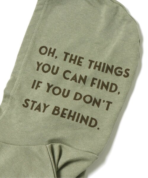 BREEZE by saori（ブリーズバイサオリ）の「WEB限定　フードロゴパーカー 大人用 by saori（パーカー・レディース・ブラック/カーキ/グレー・MEDIUM）」の20枚目の写真