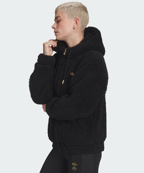 アディダスオリジナルス　シェルパジャケット　アウター　ブラック　Mサイズ セール】シェルパ ジャケット [SHERPA JACKET] アディダス