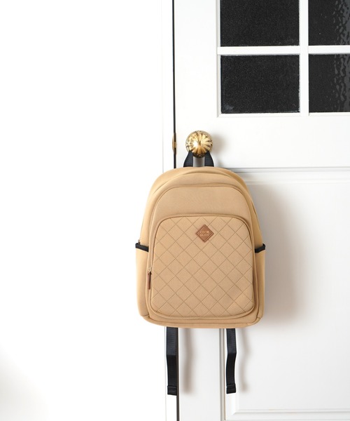 CECIL McBEE（セシルマクビー）の「【CECIL McBEE / セシルマクビー】 QUILTING DAYPACK（バックパック/リュック・レディース・ブラック/ベージュ・FREE）」の10枚目の写真