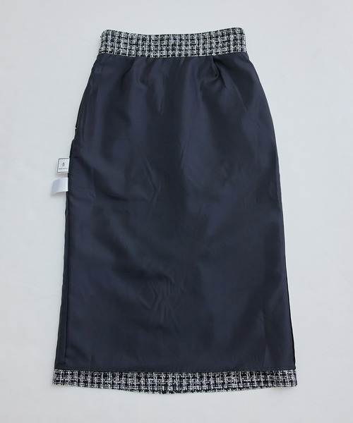 ROPE' PICNIC（ロペピクニック）の「ツイードアイラインスカート（スカート・レディース・ブラック/サックスブルー・40/38/36）」の6枚目の写真