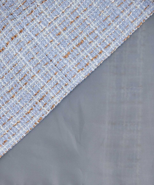 ROPE' PICNIC（ロペピクニック）の「ツイードアイラインスカート（スカート・レディース・ブラック/サックスブルー・40/38/36）」の10枚目の写真