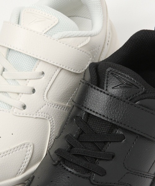 GLOBAL WORK（グローバルワーク）の「キッズ/瞬足フェイクレザー/950379（その他シューズ・キッズ・ホワイト/ブラック・19cm/18cm/20cm/17cm/22cm/21cm）」の8枚目の写真