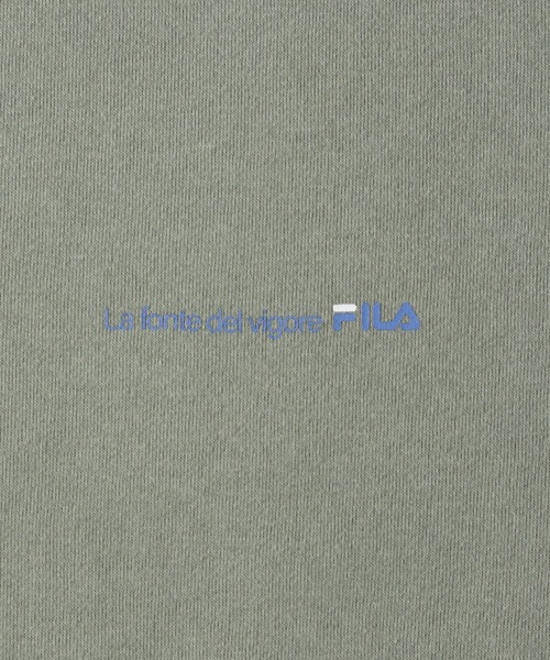 FILA（フィラ）の「【FILA】あったかレイヤードスウェット（スウェット・レディース・グリーン/オフホワイト/ブラック・M/L）」の10枚目の写真