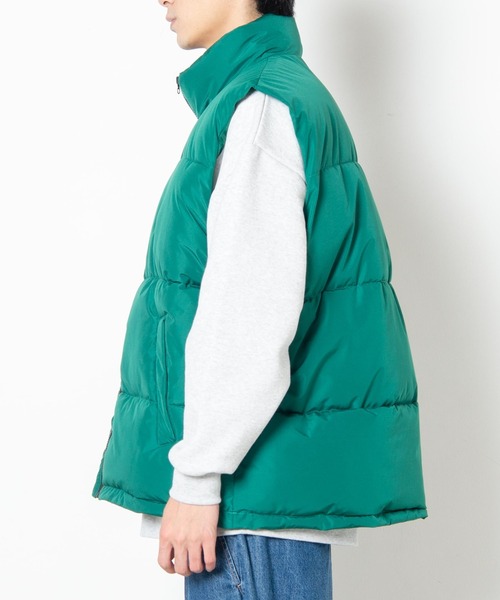 WEGO（ウィゴー）の「WEGO/パデッドベスト（ダウンベスト・メンズ・グリーン/ブラック・FREE）」の14枚目の写真