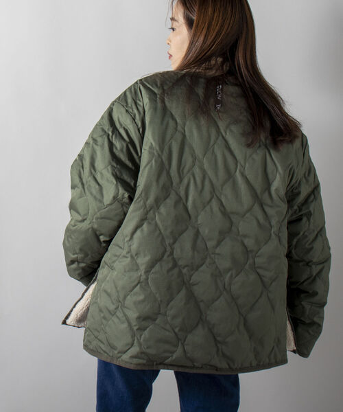 TAION(タイオン)の「【WEB限定】【TAION/タイオン】DOWN×BOA R/S LINER JACKET(ダウンジャケット/コート・メンズ・ブラック/オリーブ・LARGE/X-LARGE/XX-LARGE/MEDIUM)」の8枚目の写真