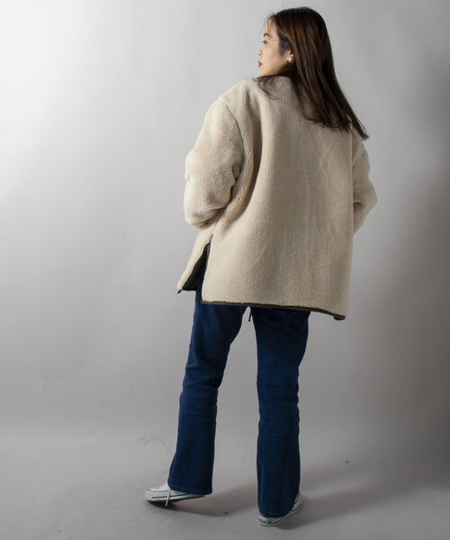 TAION(タイオン)の「【WEB限定】【TAION/タイオン】DOWN×BOA R/S LINER JACKET(ダウンジャケット/コート・メンズ・ブラック/オリーブ・LARGE/X-LARGE/XX-LARGE/MEDIUM)」の12枚目の写真