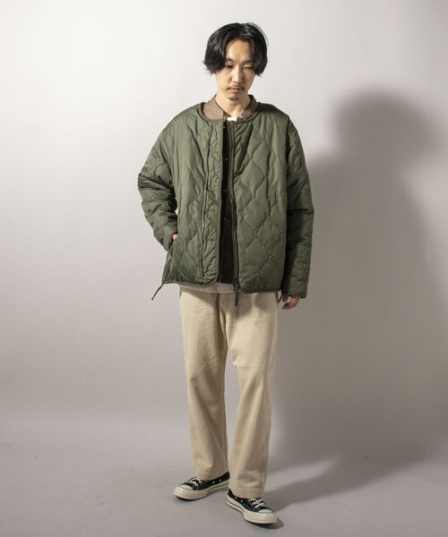 TAION(タイオン)の「【WEB限定】【TAION/タイオン】DOWN×BOA R/S LINER JACKET(ダウンジャケット/コート・メンズ・ブラック/オリーブ・LARGE/X-LARGE/XX-LARGE/MEDIUM)」の19枚目の写真